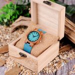 Oem Dropshipping Newest Design Wholesale Wooden Watches Custom LOGO Fashion Leather Wrist Watch - Image 6