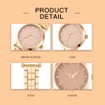Low Cost Custom Women's Quartz Watch | Round Alloy Strap. Minimalist Style for Wholesale Suppliers - Image 2